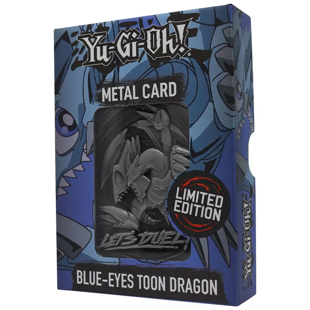 Yu-Gi-Oh! Replik Karte Blue Eyes Toon Dragon Limited Edition - Smalltinytoystore