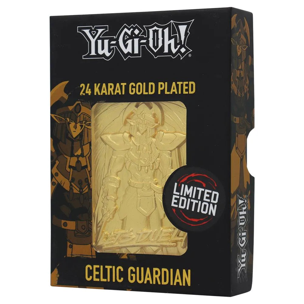 Yu-Gi-Oh! Replik Karte Celtic Guardian (vergoldet) - Smalltinytoystore