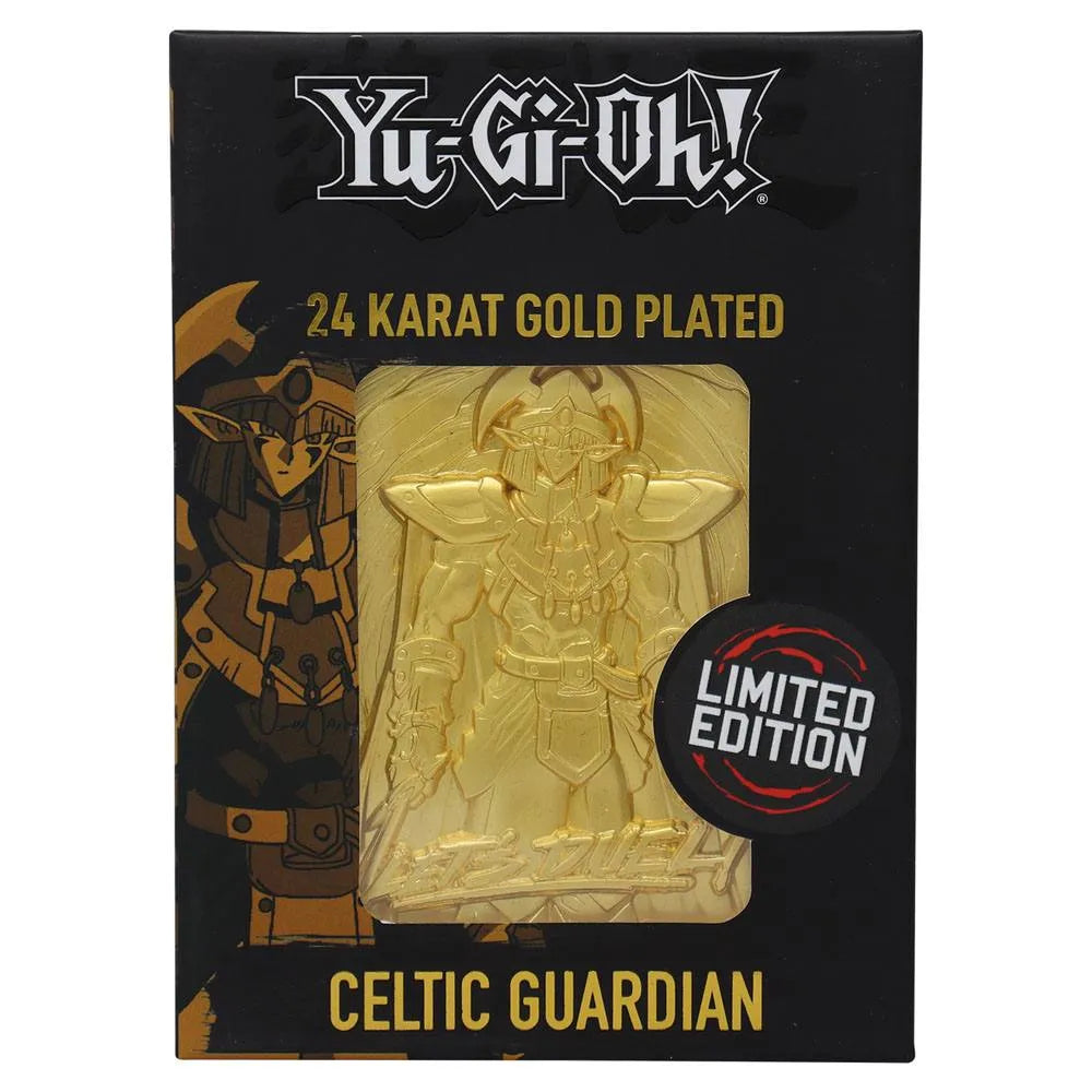 Yu-Gi-Oh! Replik Karte Celtic Guardian (vergoldet) - Smalltinytoystore