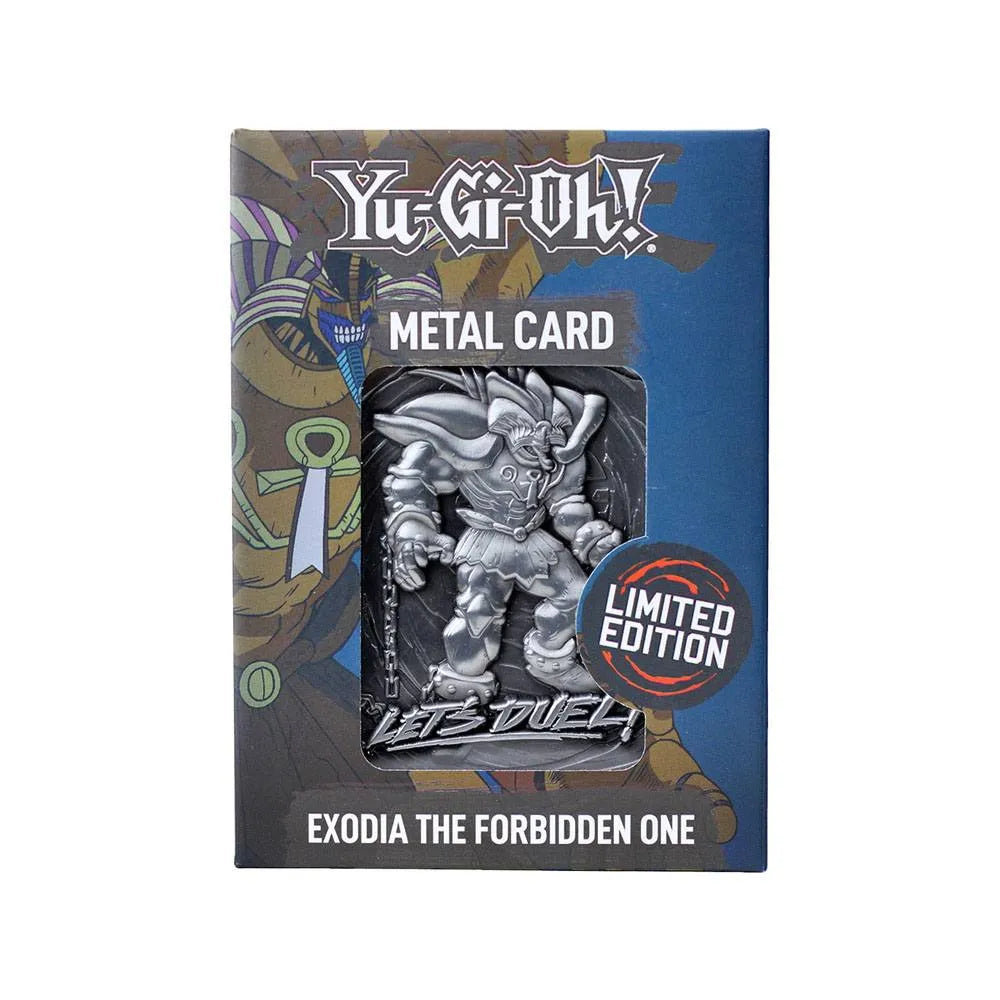 Yu-Gi-Oh! Replik Karte Exodia The Forbidden One Limited Edition - Smalltinytoystore