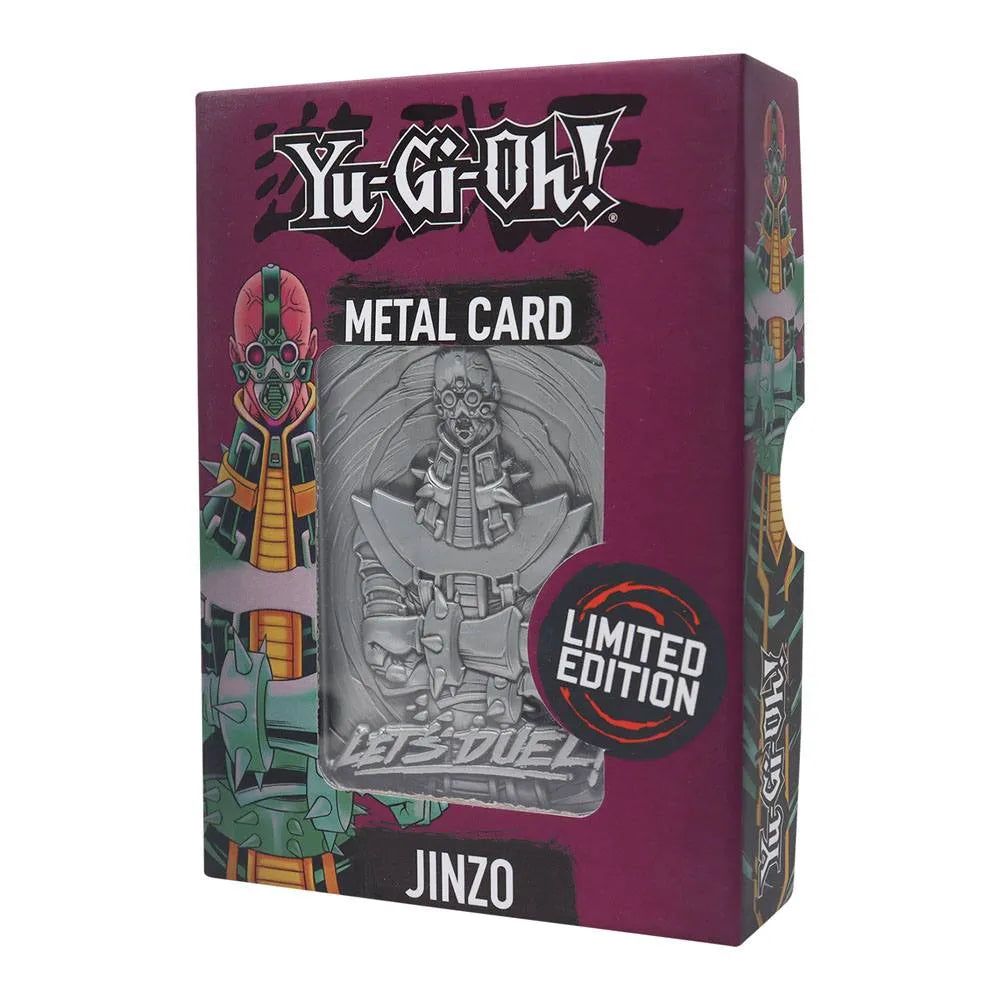 Yu-Gi-Oh! Replik Karte Jinzo Limited Edition - Smalltinytoystore