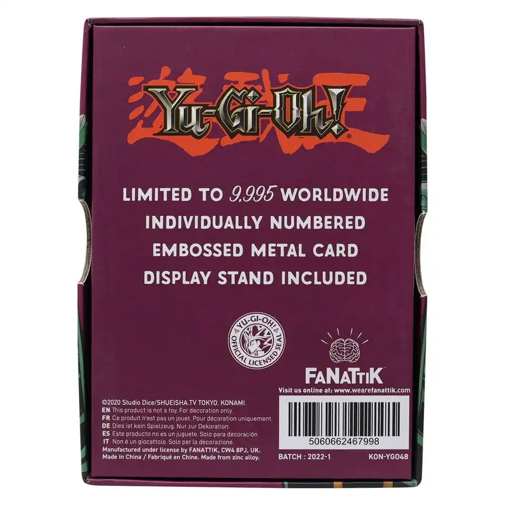 Yu-Gi-Oh! Replik Karte Jinzo Limited Edition - Smalltinytoystore