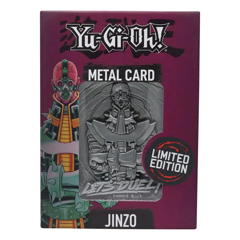 Yu-Gi-Oh! Replik Karte Jinzo Limited Edition - Smalltinytoystore