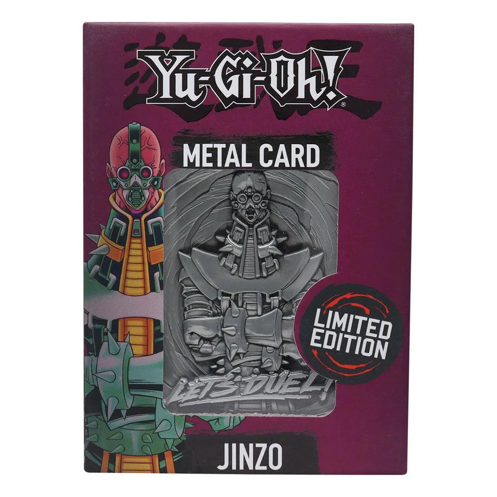 Yu-Gi-Oh! Replik Karte Jinzo Limited Edition - Smalltinytoystore