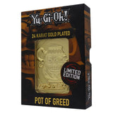 Yu-Gi-Oh! Replik Karte Pot of Greed (vergoldet) - Smalltinytoystore