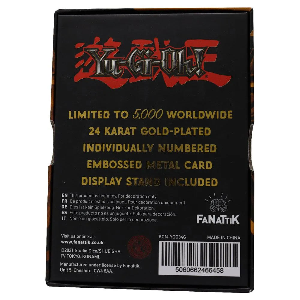 Yu-Gi-Oh! Replik Karte Pot of Greed (vergoldet) - Smalltinytoystore