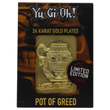 Yu-Gi-Oh! Replik Karte Pot of Greed (vergoldet) - Smalltinytoystore