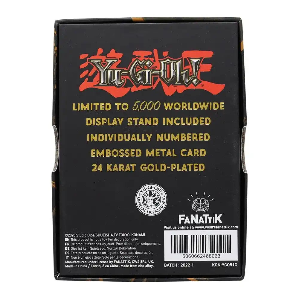 Yu-Gi-Oh! Replik Karte Stardust Dragon (vergoldet) - Smalltinytoystore