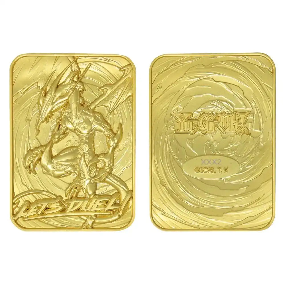 Yu-Gi-Oh! Replik Karte Stardust Dragon (vergoldet) - Smalltinytoystore