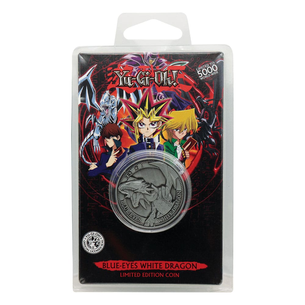 Yu-Gi-Oh! Sammelmünze Blue-Eyes White Dragon Limited Edition - Smalltinytoystore