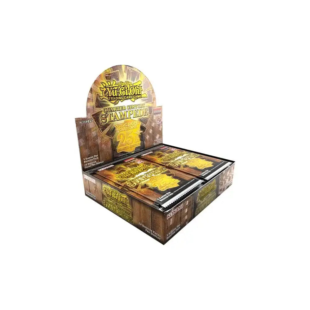 Yu-Gi-Oh! TCG Quarter Century Stampede Booster Display (24) *Englische Version* - Smalltinytoystore