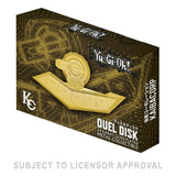 Yu-Yu-Gi-Oh! 24K Gold Plated Duel Disk Mini Replica 18 cm - Smalltinytoystore