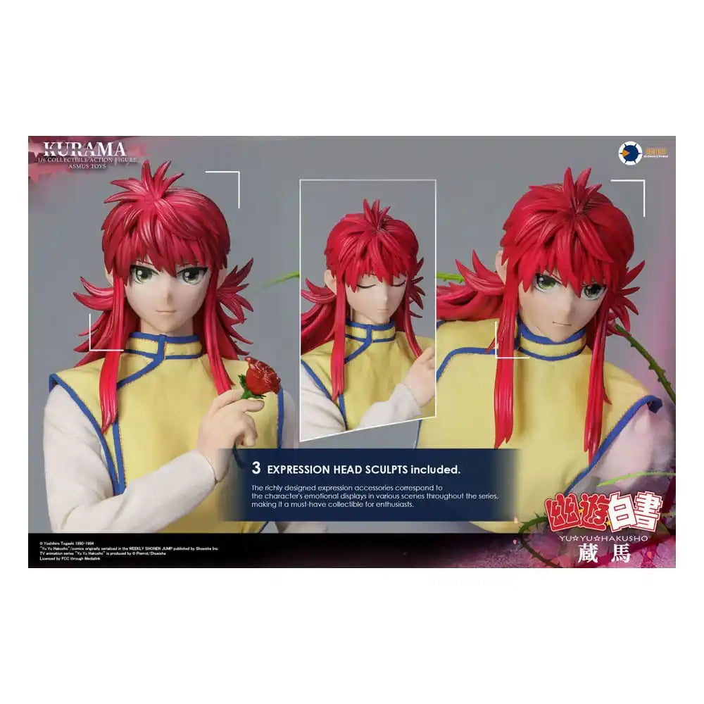 Yu Yu Hakusho Actionfigur 1/6 Kurama (Luxury Edition) 30 cm - Smalltinytoystore