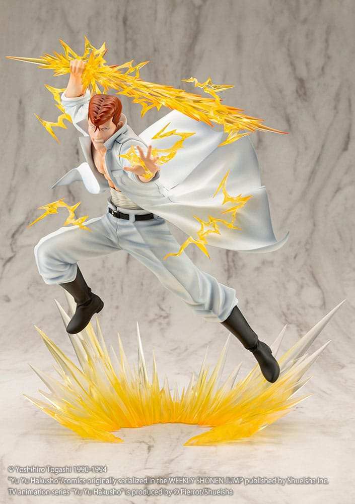 Yu Yu Hakusho ARTFXJ Statue 1/8 Kazuma Kuwabara Ver. 2 25 cm - Smalltinytoystore