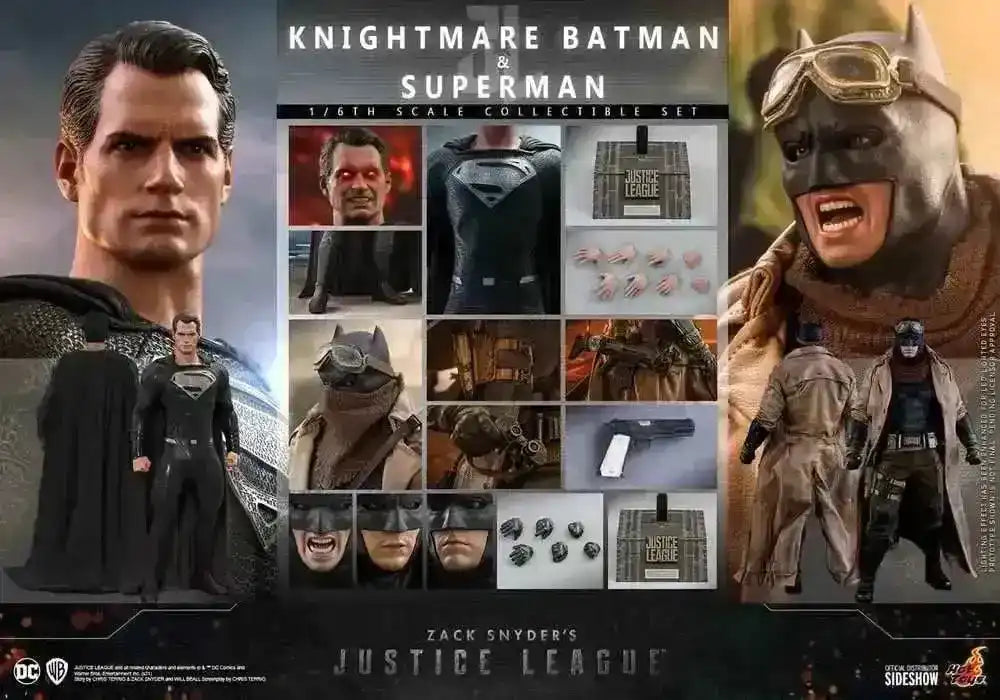Zack Snyder's Justice League Doppelpack 1/6 Knightmare Batman and Superman 31 cm HOT TOYS - Smalltinytoystore
