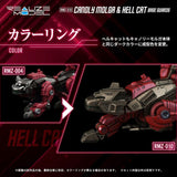 Zoids Plastic Model Kits 2er-Pack 1/100 RMZ-010 Canoly Molga & Hell Cat Base Guards Sets 20 cm - Smalltinytoystore