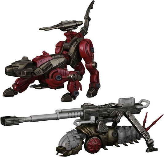 Zoids Plastic Model Kits 2er-Pack 1/100 RMZ-010 Canoly Molga & Hell Cat Base Guards Sets 20 cm - Smalltinytoystore