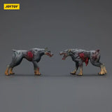Zombie Dark Source Actionfiguren 2er-Pack Police Dogs 8 cm - Smalltinytoystore