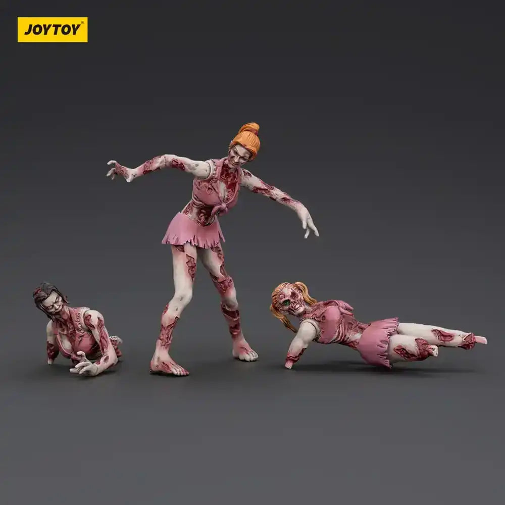 Zombie Dark Source Actionfiguren 3er-Pack Cheer Leaders 8 cm - Smalltinytoystore