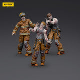 Zombie Dark Source Actionfiguren 3er-Pack Firefighters 8 cm - Smalltinytoystore