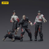 Zombie Dark Source Actionfiguren 4er-Pack Security Guards 8 cm - Smalltinytoystore