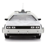 Zurück in die Zukunft Diecast Modell 1/24 Time Machine Frost - Smalltinytoystore