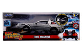 Zurück in die Zukunft II Hollywood Rides Diecast Modell 1/24 DeLorean Time Machine - Smalltinytoystore