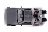 Zurück in die Zukunft II Hollywood Rides Diecast Modell 1/24 DeLorean Time Machine - Smalltinytoystore