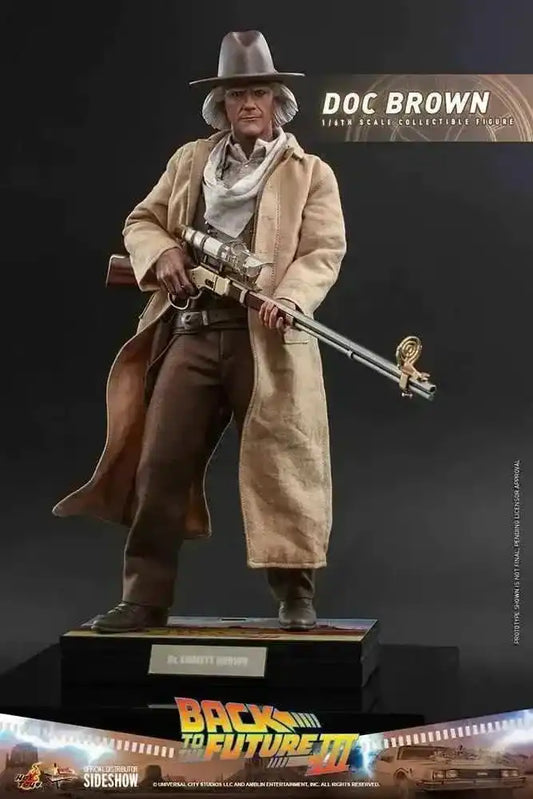 Zurück in die Zukunft III Movie Masterpiece 1/6 Doc Brown 32 cm HOT TOYS - Smalltinytoystore