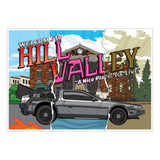 Zurück in die Zukunft Kunstdruck Hill Valley 40th Anniversary Limited Edition 42 x 30 cm - Smalltinytoystore