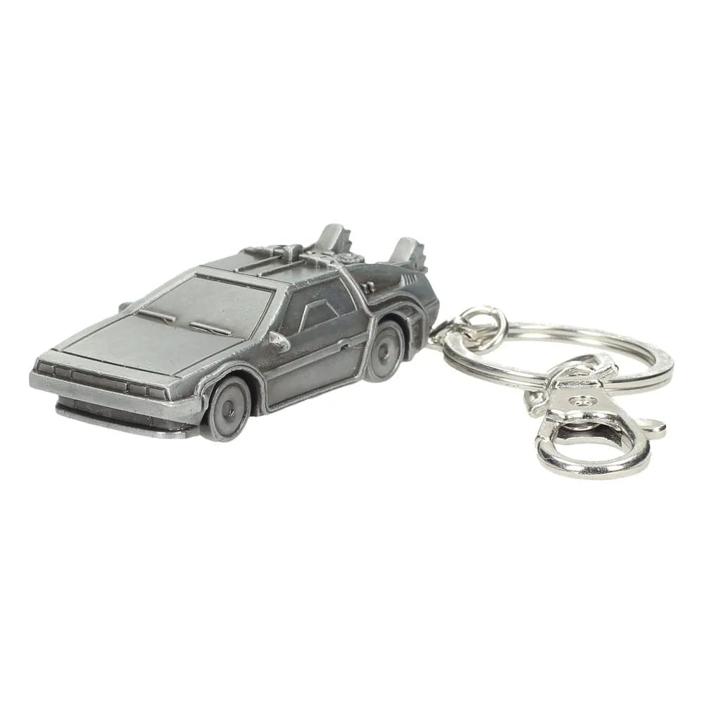 Zurück in die Zukunft Metall-Schlüsselanhänger DeLorean 7 cm - Smalltinytoystore