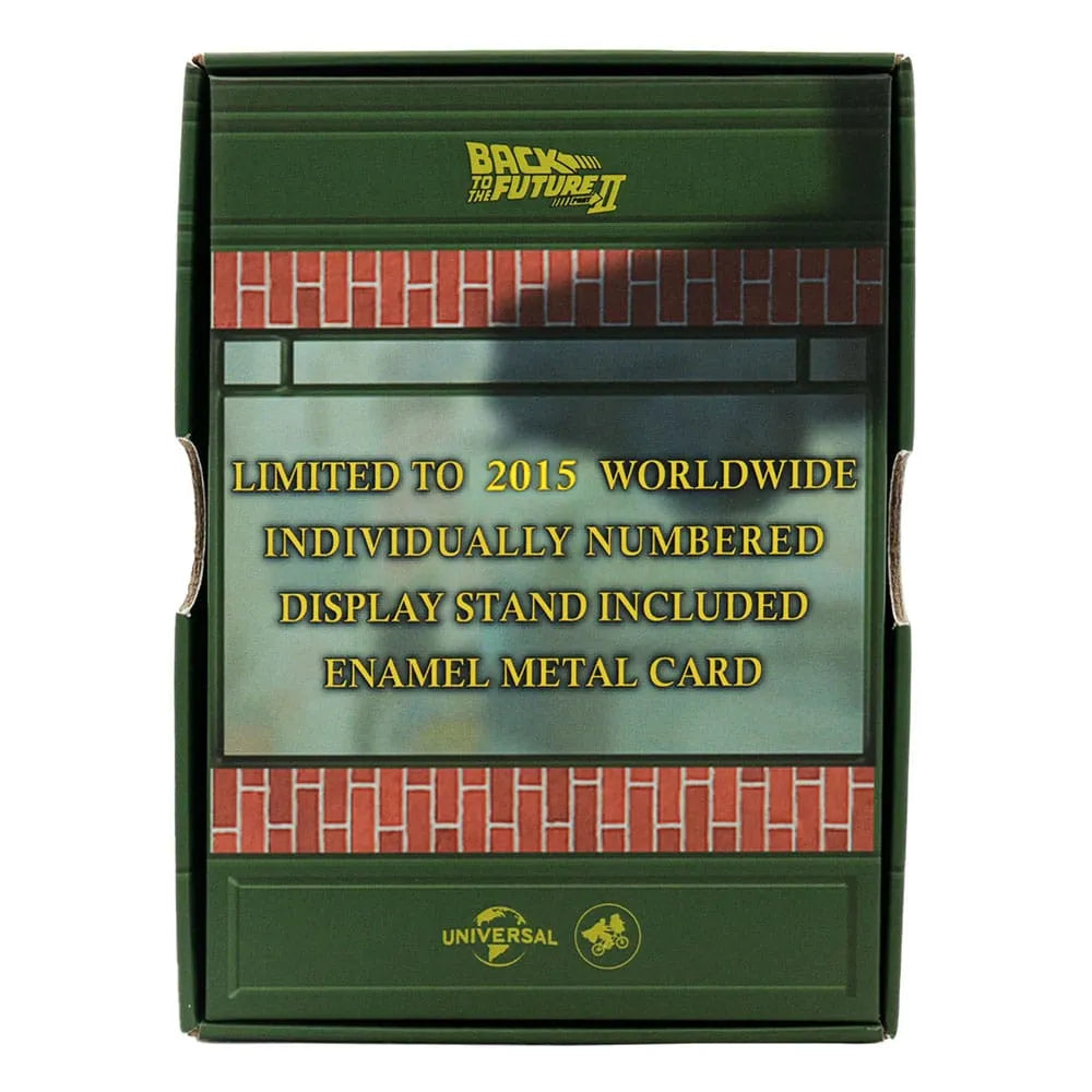 Zurück in die Zukunft Metallbarren Sport Almanac Limited Edition - Smalltinytoystore