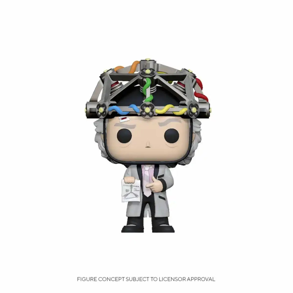 Zurück in die Zukunft POP! Vinyl Figur Doc w/Helmet 9 cm - Smalltinytoystore