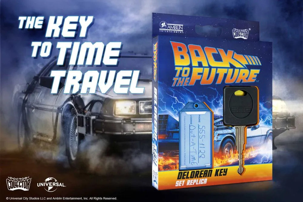 Zurück in die Zukunft Replik 1/1 DeLorean Autoschlüssel - Smalltinytoystore