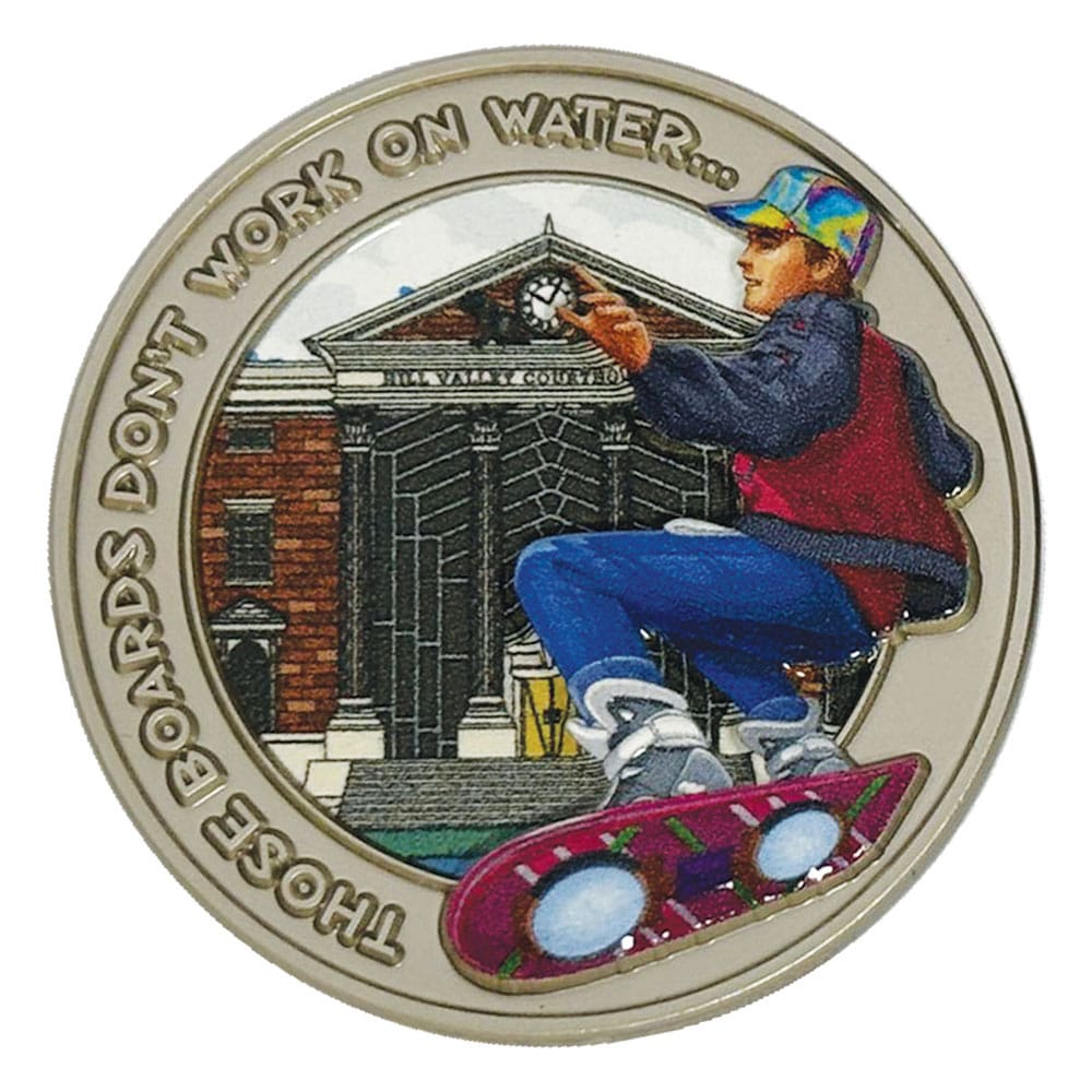 Zurück in die Zukunft Sammelmünze Hoverboard Limited Edition - Smalltinytoystore