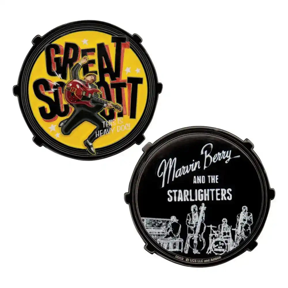 Zurück in die Zukunft Sammelmünze Marvin Berry & The Starlighters Limited Edition - Smalltinytoystore