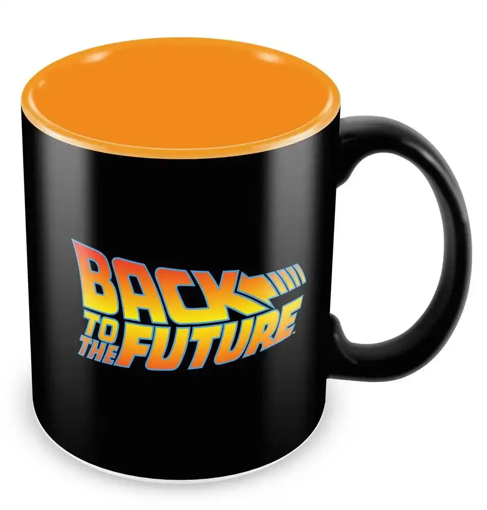 Zurück in die Zukunft Tasse Logo - Smalltinytoystore