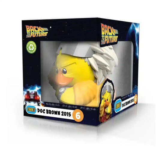 Zurück in die Zukunft Tubbz PVC Figur Doc Brown 2015 Boxed Edition 10 cm - Smalltinytoystore