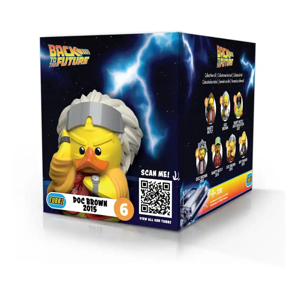 Zurück in die Zukunft Tubbz PVC Figur Doc Brown 2015 Boxed Edition 10 cm - Smalltinytoystore