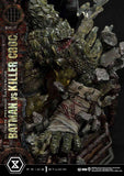 Batman Ultimate Premium Masterline Series Statue Batman Versus Killer Croc Deluxe Version 71 cm - Smalltinytoystore