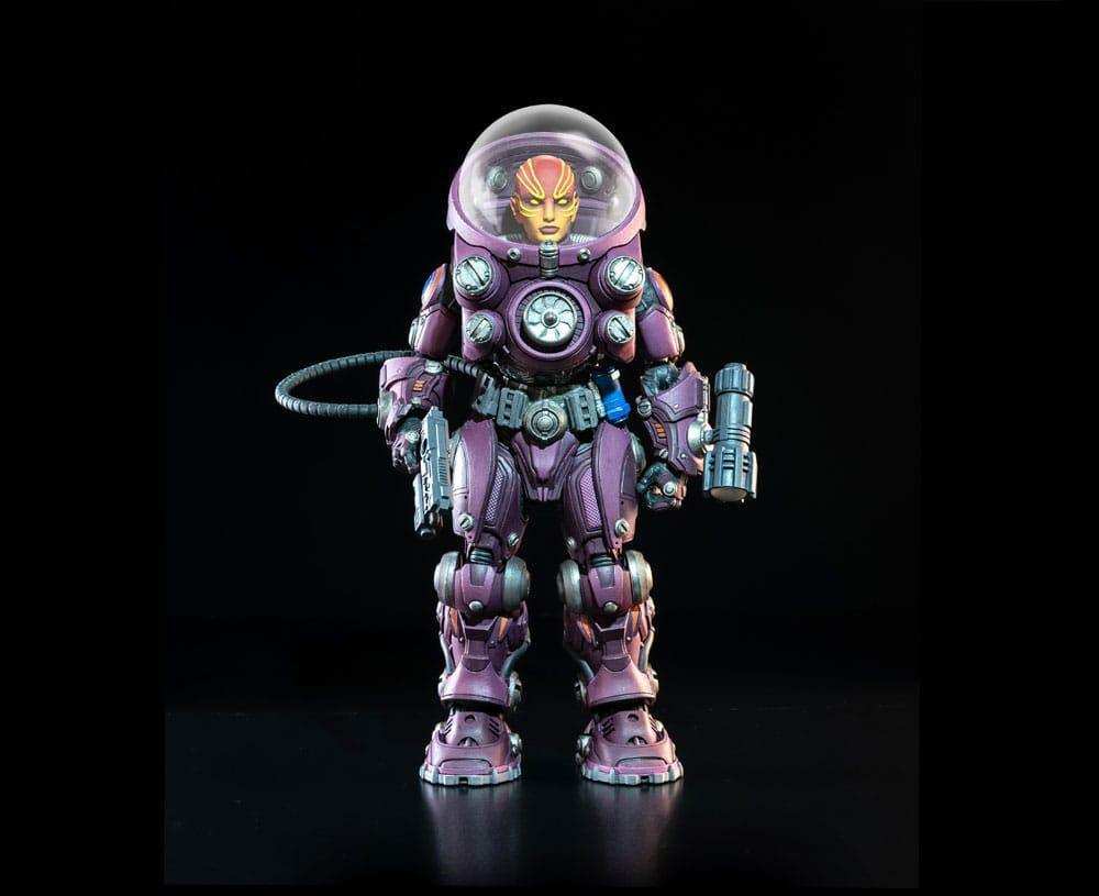 Cosmic Legions: OxKrewe Book One Thraxxon Actionfigur Uularia Speer (Deluxe) - Smalltinytoystore