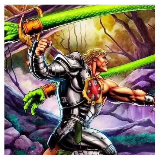 S - Snake Armor He-Man 2023