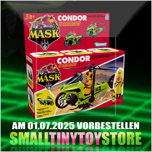 M.A.S.K. Actionfigur mit Fahrzeug Vehicle Condor The Loyal Subjects