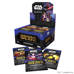 Star Wars Unlimited SHADOWS OF THE GALAXY BOOSTER DISPLAY 24 Stck DE - Smalltinytoystore