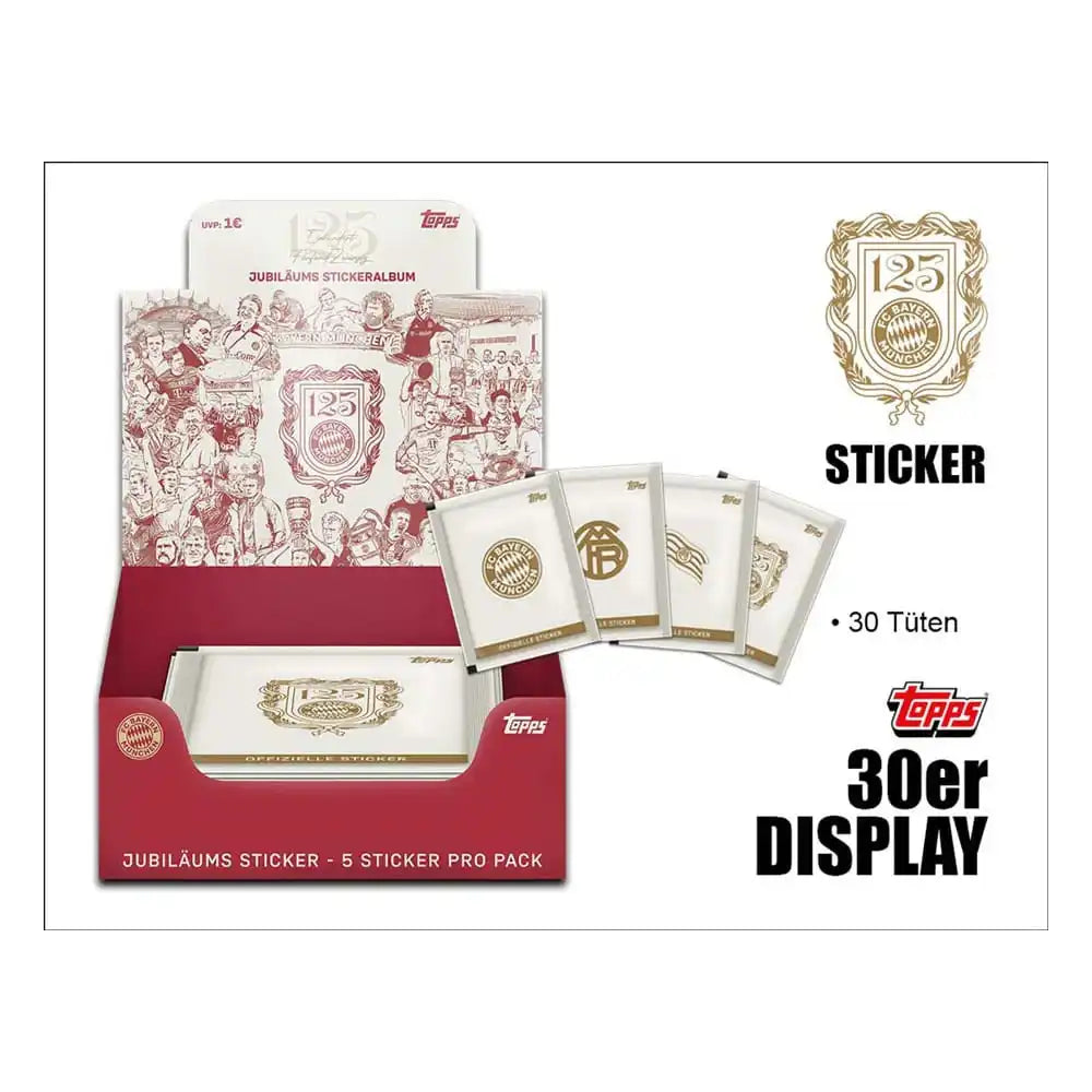 125 Jahre FC Bayern München TCG Booster Display (30) *Deutsche Version* - Smalltinytoystore