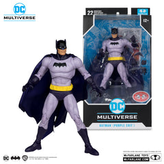 DC Multiverse Actionfiguren Purple Batman CHASE