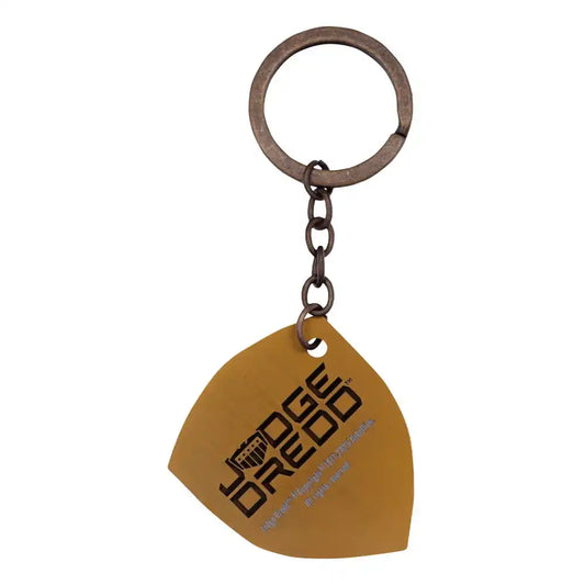 2000 AD Schlüsselanhänger Judge Dredd Badge Limited Edition - Smalltinytoystore