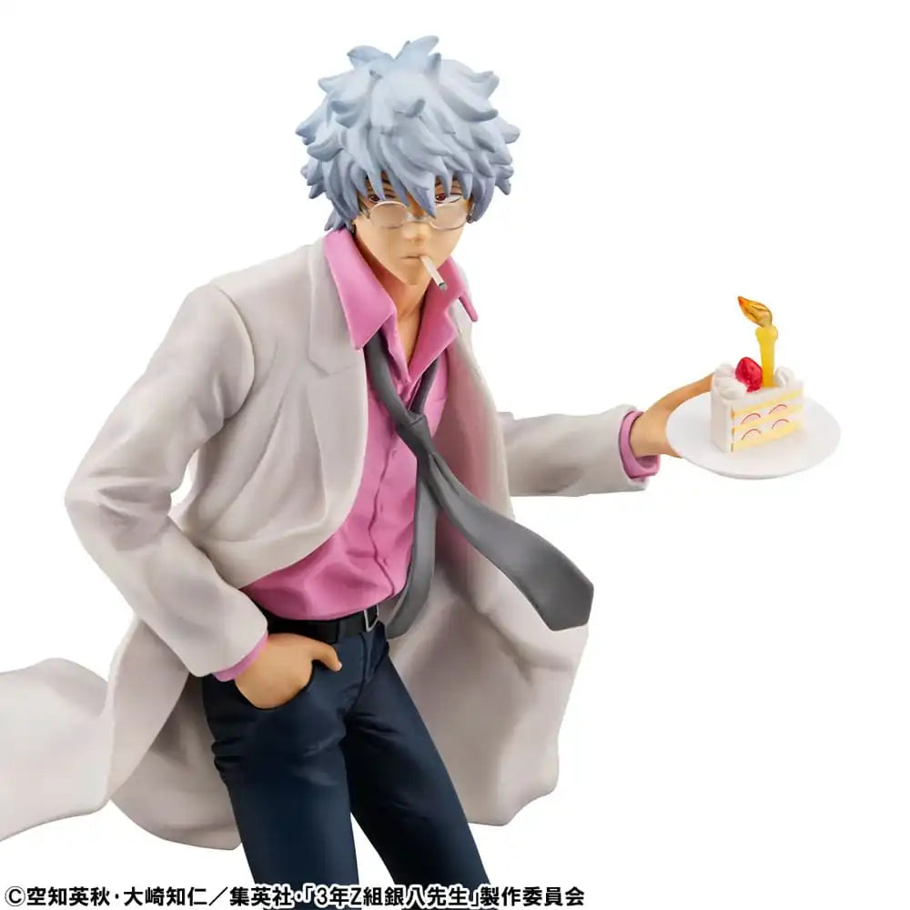 3-Z Ginpachi Sensei G.E.M. Serie PVC Statue Ginpachi Sakata Reiwa Ver. 22 cm - Smalltinytoystore