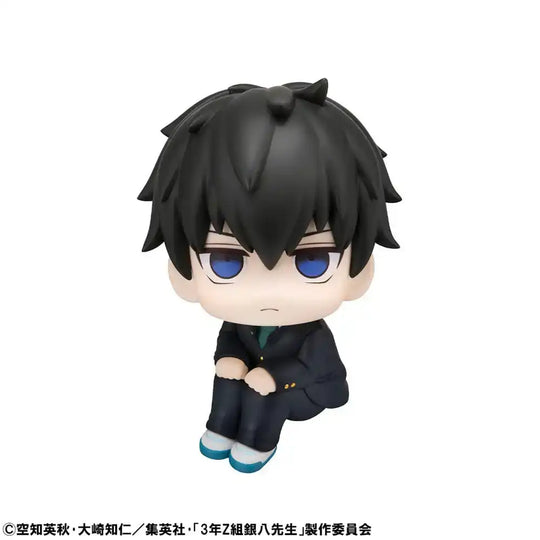 3-Z Ginpachi Sensei Look Up PVC Statue Toshiro Hijikata 11 cm - Smalltinytoystore