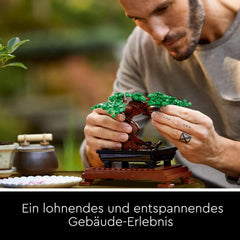 LEGO Botanicals Bonsai Baum Set Für Erwachsene - Pflanzen Home Deko Set - DIY Projekt Und Entspannende Kreative Aktivität - Geschenkidee Für Frauen Und Männer - Botanik Kollektion 10281